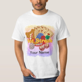 Hett Streak-poker T Shirt