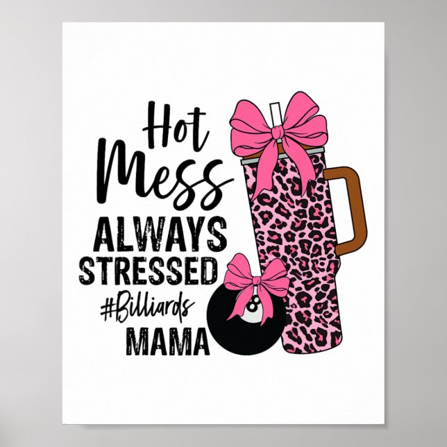 Hett  Stressat alltid miljarder Mamma Da Poster (Framsidan)