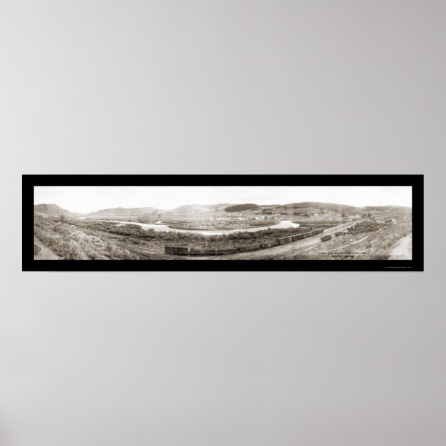 Hett Svavel Vår CO Photo 1910 Poster (Framsidan)