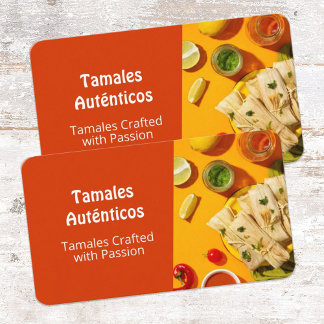 Hett Tamales Visitkort