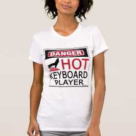 Hett Tangentbord Player T Shirt