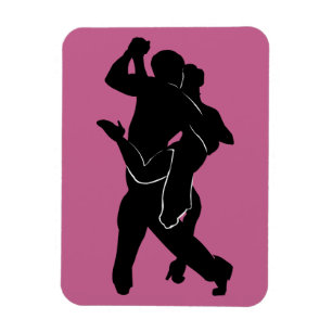 Hett Tango - Välj ditt favoritfärg Magnet