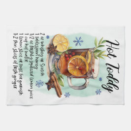 Hett Toddy Recipe julrecensionsdesign Kökshandduk