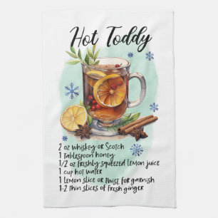 Hett Toddy Recipe-kokning nödvändig Kökshandduk