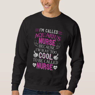 Hett Trend I heter Aquarius Nurse Lång Ärmad Tröja