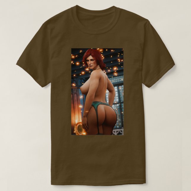 Hett Triss Merigold T Shirt (Design framsida)
