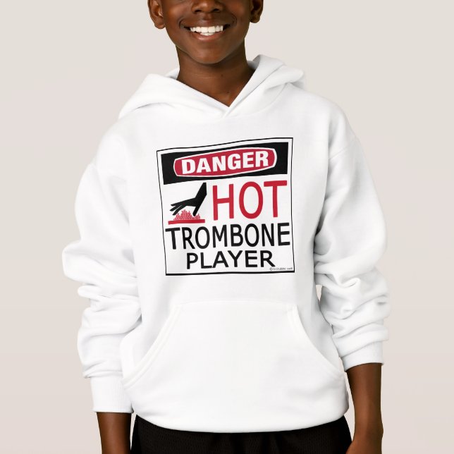 Hett Trombone Player Tee (Framsida)