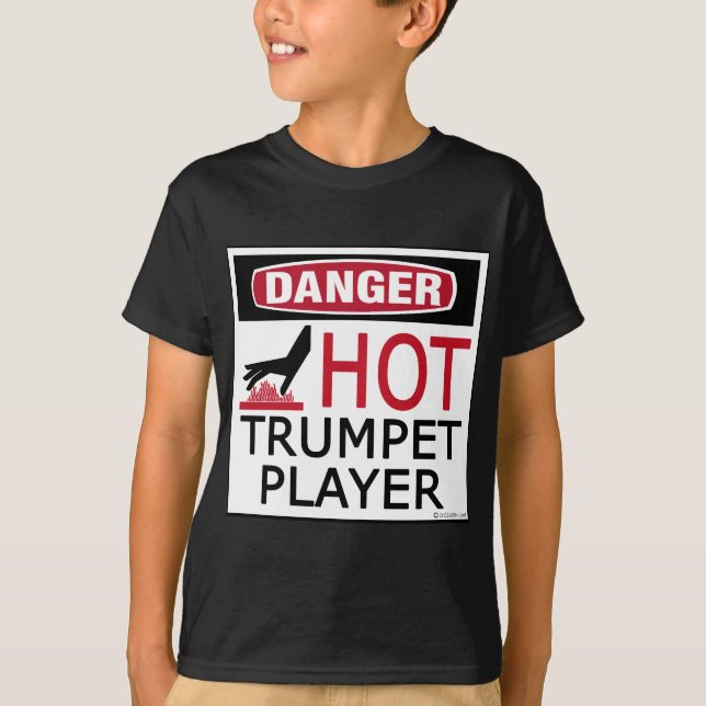 Hett Trumpet Player Tröja (Framsida)