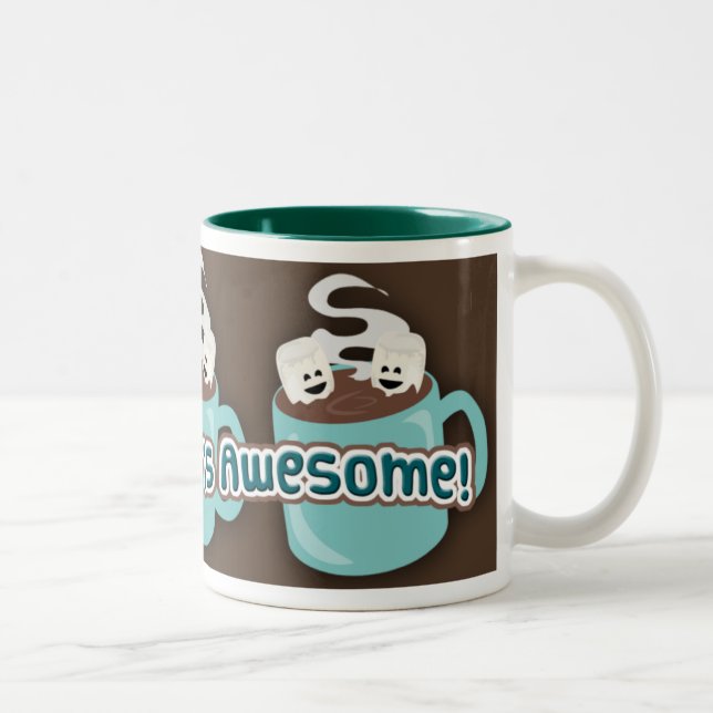 Hett Tubbing Roligt mugg (Höger)