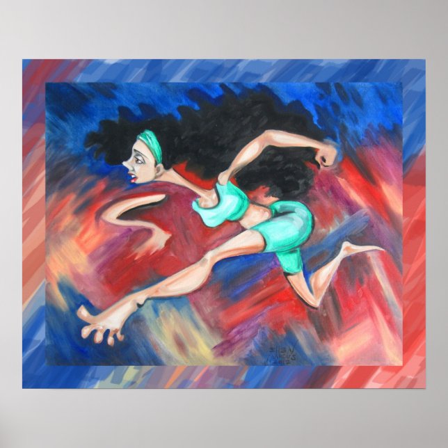 Hett väder poster (Framsidan)