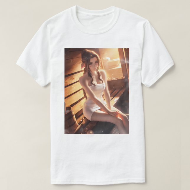 Hett Vår Aerith 72 T Shirt (Design framsida)