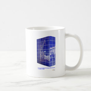 Hett Vår, AR Blue Tile Reflection Gifts Apparatur Kaffemugg
