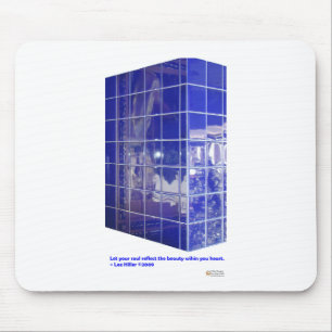 Hett Vår, AR Blue Tile Reflection Gifts Apparatur Musmatta