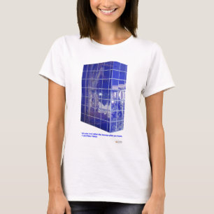 Hett Vår, AR Blue Tile Reflection Gifts Apparatur T-shirt