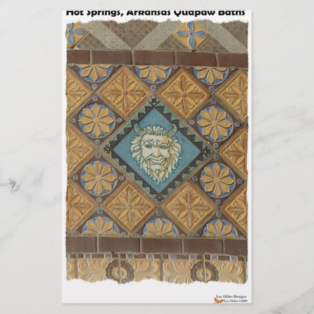 Hett Vår, AR Quapaw Dome Tiles Gifts Apparatur Brevpapper (Framsida)