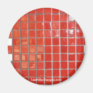 Hett Vår, AR Red Tiles Central Ave-gåvor Magnet