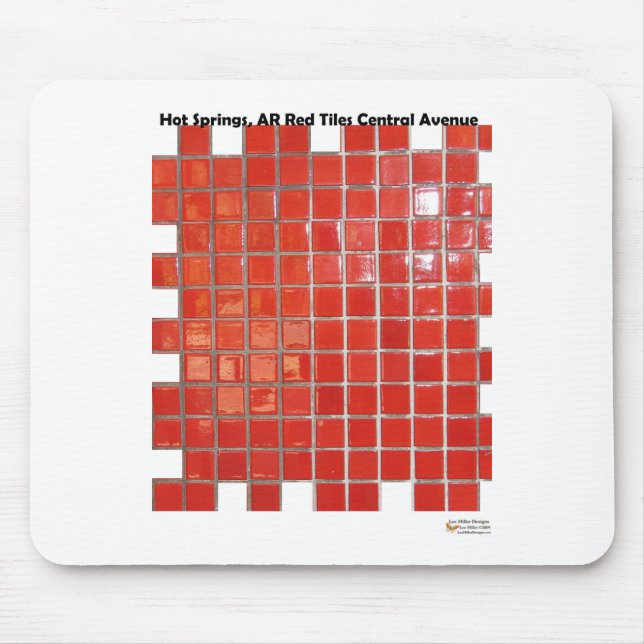 Hett Vår, AR Red Tiles Central Ave-gåvor Musmatta (Framsidan)
