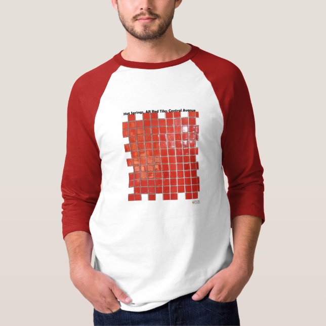 Hett Vår, AR Red Tiles Central Ave-gåvor Tee Shirt (Framsida)