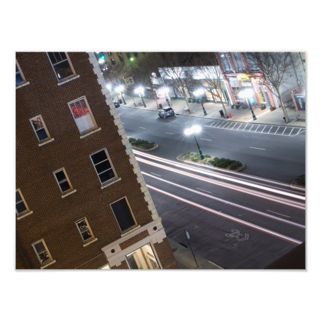 Hett Vår, Arkansas på natten. Fototryck (Framsidan)