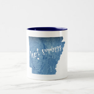 Hett Vår Arkansas Wood Grain Två-Tonad Mugg