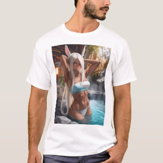 Hett Vår Bunny Girl 100 T Shirt