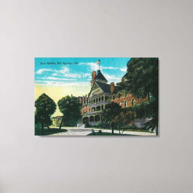 Hett Vår i Paso Robles, CAPaso Robles, CA Canvastryck (Framsida)
