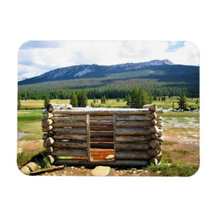 Hett Vår i Tuolumne Meadows, Yosemite, CA Magnet