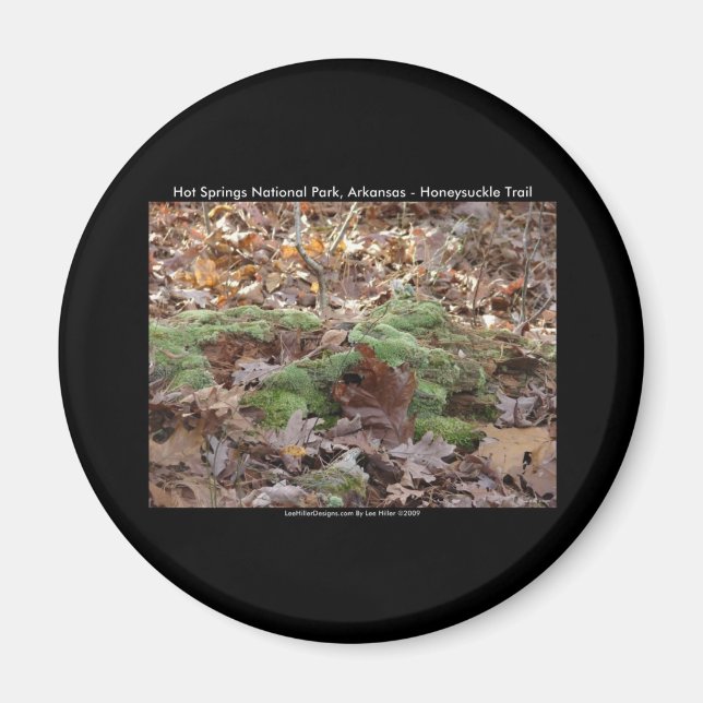 Hett Vår nationalpark, AR - Honeysuckle Trail Magnet (Framsidan)