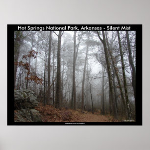 Hett Vår nationalpark, AR - Silent Mist Poster