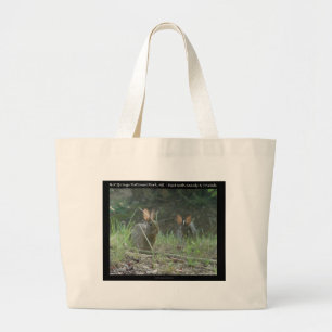 Hett Vår nationalpark, AR Vild Rabbits Gifts Jumbo Tygkasse