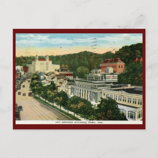 Hett Vår nationalpark, AR Vintage Vintage Vykort (Framsida)