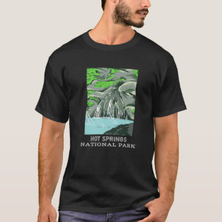Hett Vår nationalpark Arkansas Camping Hiking T Shirt