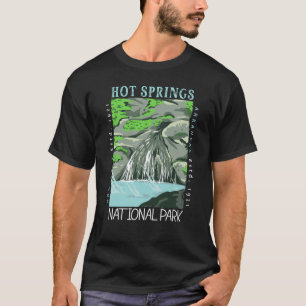 Hett Vår nationalpark Arkansas Distress T Shirt