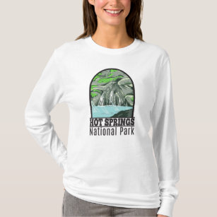 Hett Vår nationalpark Arkansas Vintage T-Shirt