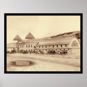 Hett Vår Plunge Bath House SD 1891 Poster