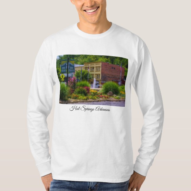 Hett Vår Roundabout Painterly T Shirt (Framsida)