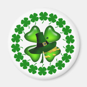 Hett Vår St patricks day Parad Magnet