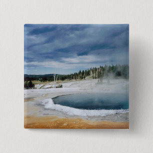 Hett Vår-Yellowstone Knapp