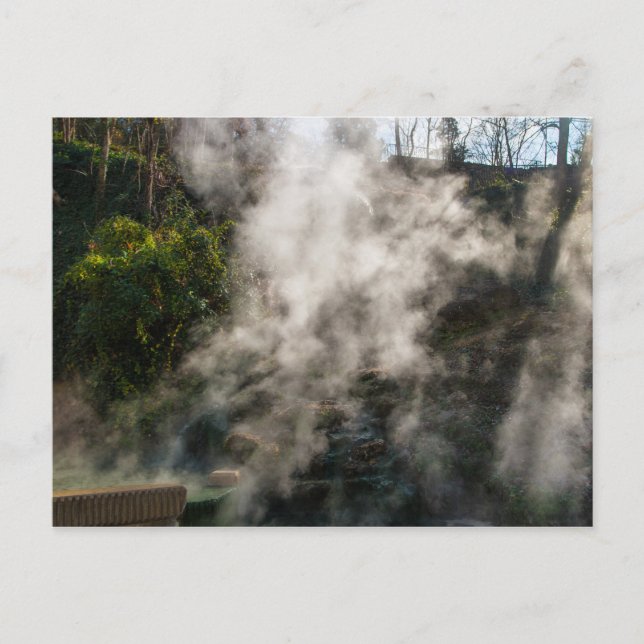 Hett Vatten Cascade, Hett Vår nationalpark, Ar Vykort (Framsida)