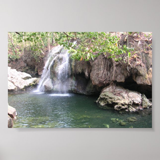 Hett Vattenfall Poster (Framsidan)