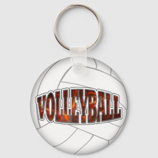 Hett Volleyball Keychain Nyckelring