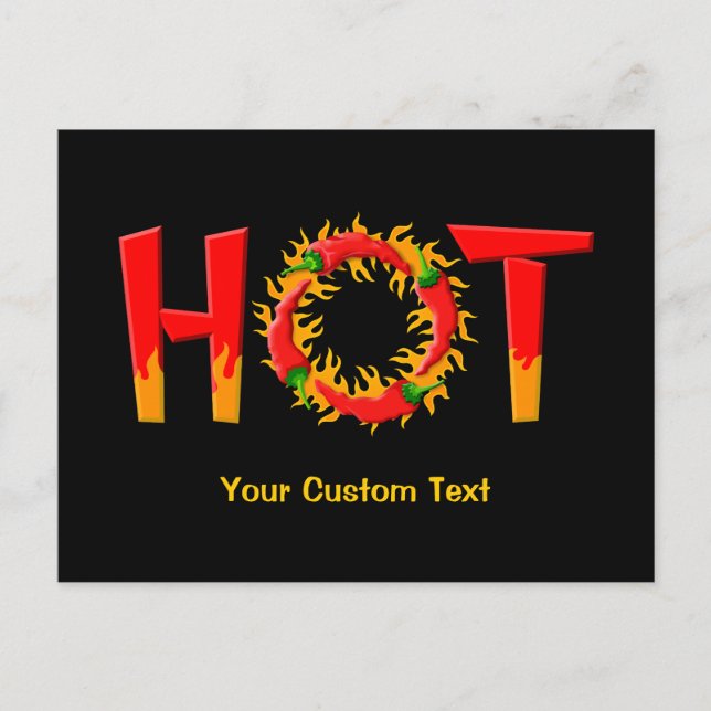 HETT VYKORT (Framsida)