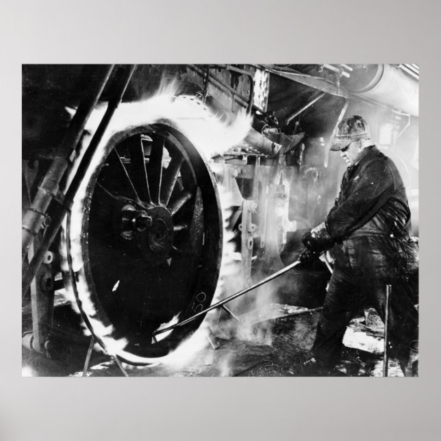 Hett Wheel, 1940s Poster (Framsidan)