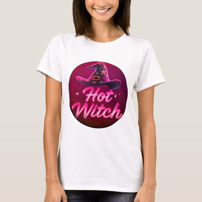 Hett Witch T Shirt (Framsida)