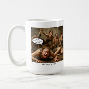 Hett Yoga i helvetet. Kaffemugg