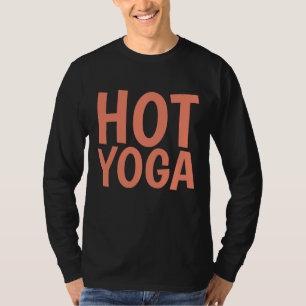 HETT YOGA T-tröjor T Shirt