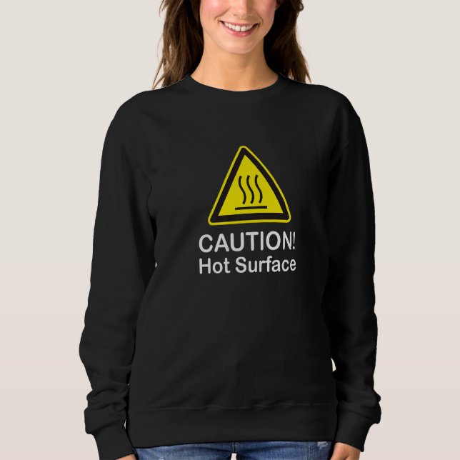 Hett Yta Motif T Shirt (Framsida)