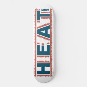 HETTA-anpassningsbar i monogramskateboard Old School Skateboard Bräda 21,6 Cm