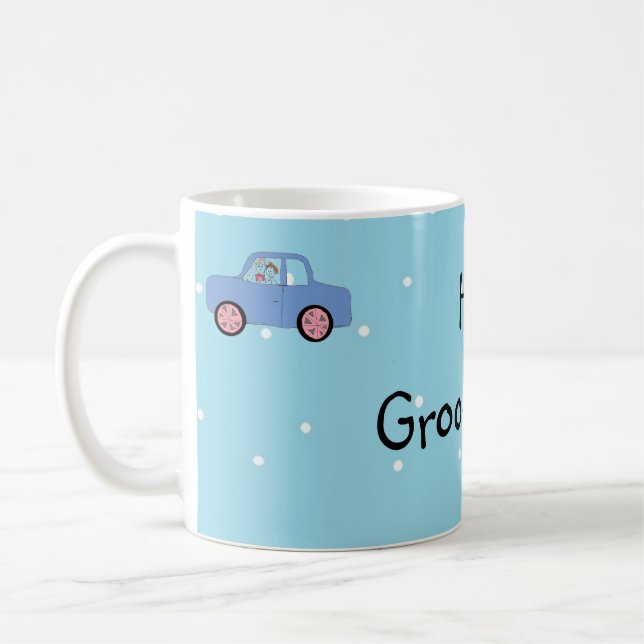 Hetta Bröllopsmän Kaffemugg (Vänster)