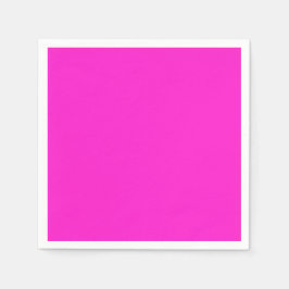 Hetta Magenta Enfärgad Pappersservett